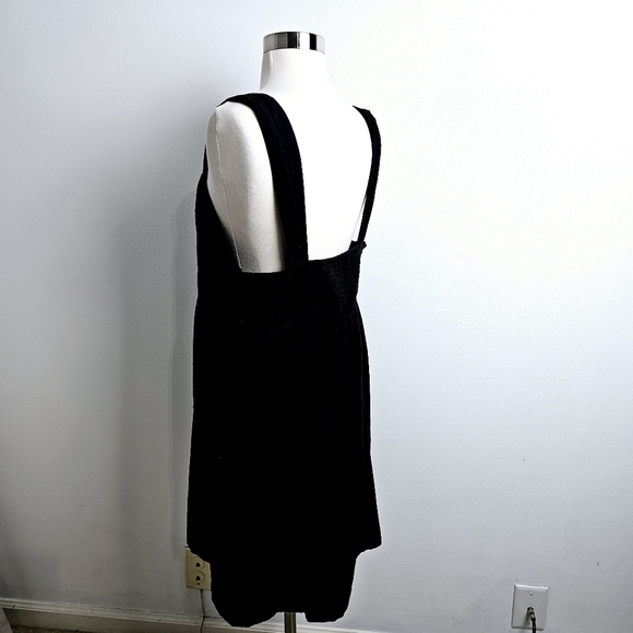 American Eagle Black Linen Blend Dress NWT - Picture 12 of 13